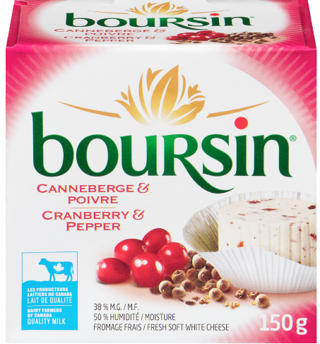 BOURSIN CRANBERRY